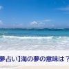 海の夢